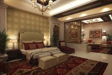 Bedroom - traditional bedroom idea in Other
