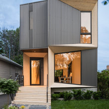 Three story flat tops
