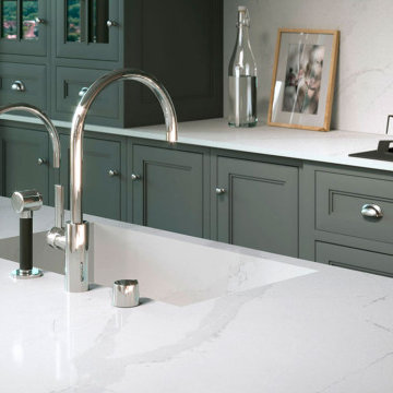 Kitchen Quartz Counter top Island