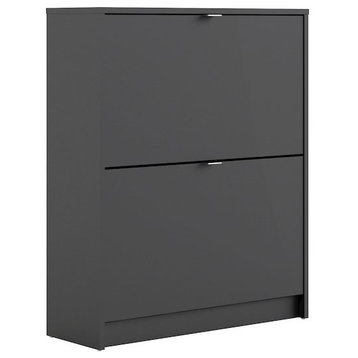 Bright 2 Drawer Shoe Cabinet