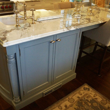 French Country Kitchen and Butler Pantry