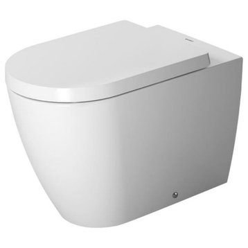 Duravit ME by STARCK Wall Mounted Toilet Bowl, Dual Flush, White