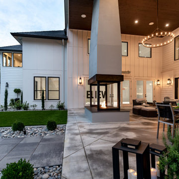 7,400 Sq. Ft. Modern Tuscan Farmhouse Showcase Home