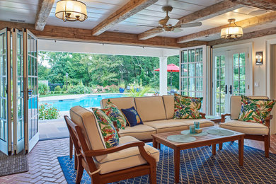 Classic porch idea in New York
