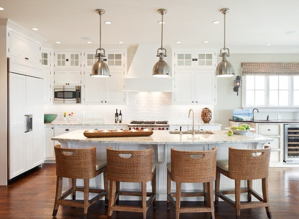 Beach Style Kitchen by Richard Bubnowski Design LLC