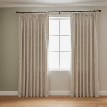 Elegant Pinch Pleat Curtains for Classic & Luxury Window Décor | Custom Drapery