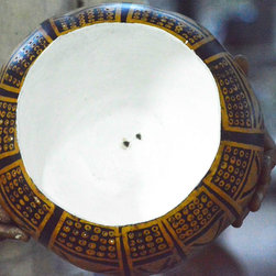 hanging light from gourd dry shell - Products