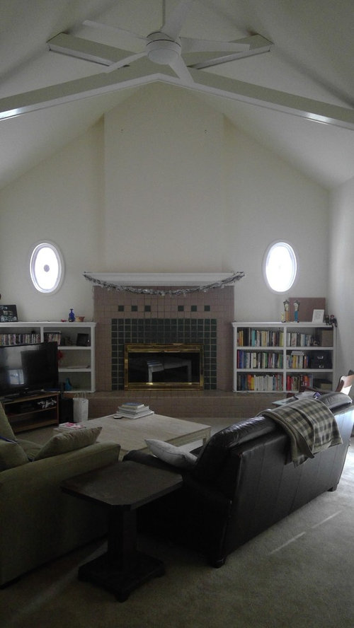 What Color To Paint A Huge Fireplace Surround