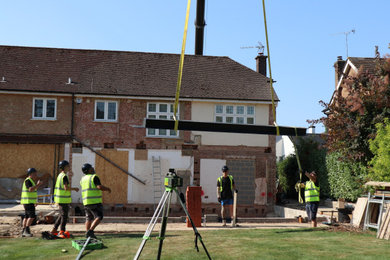 This is an example of an industrial house exterior in Hertfordshire.