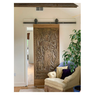 Vintage Wall Decor Door Panel - Farmhouse - Living Room - Miami - by ...