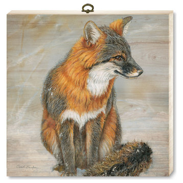 "Gray Fox" Cutting Board, 12"x12"