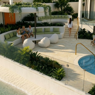 TGK Pool Terrace Broadbeach Waters