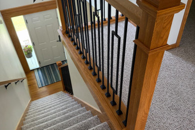 Inspiration for a staircase remodel in Other