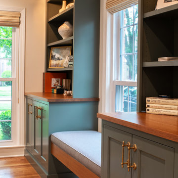 Mt. Prospect Project: Kitchen, Pantry, Bath & Living Room Built-ins