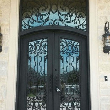 Eyebrow Iron Doors