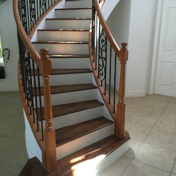 Parkay Laminate Flooring Forest Mocha Acacia installation