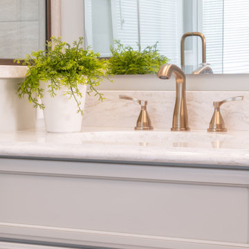 Bright & Elegant Chesterfield Master Bath Remodel