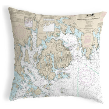 Betsy Drake Frenchman and Blue Hill Bays, ME Nautical Map Noncorded Indoor/Outd