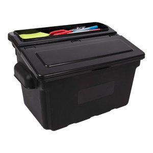 Uniflame BLACK ASH BIN w//LID C-1709B ASH BIN NEW