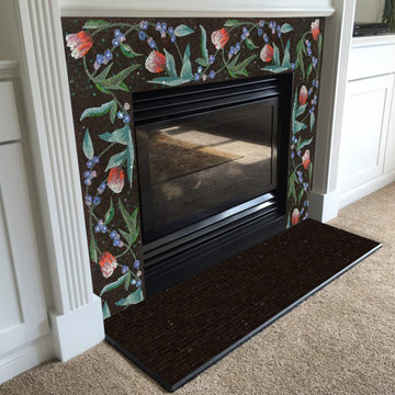 Fireplace Surround Mosaic