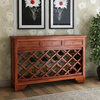 Sierra Nevada Console Table With Wine Rack