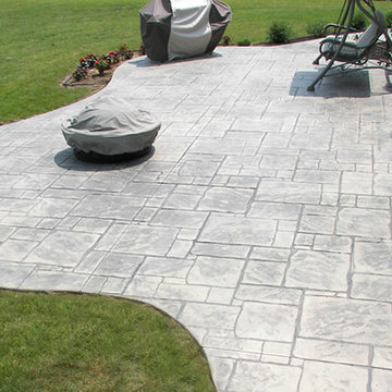 Colored and Stamped Concrete