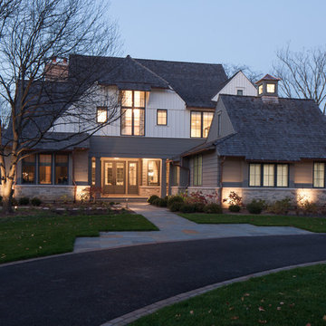 Transitional Custom Built Home By Dave Knecht