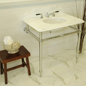 Marble Showroom Bathroom Sinks