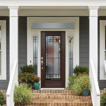 Beaufort Wrought Iron Decorative Door Glass