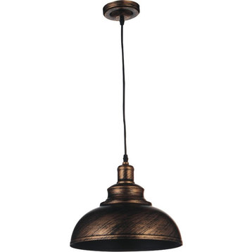 CWI Lighting 9612P11-1-128 1 Light Mini Pendant with Antique Copper Finish