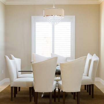 SUPER STYLISH DINING WITH SQUARE TABLE