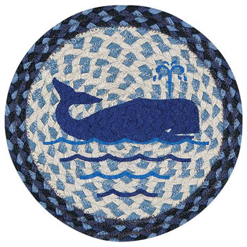 MSWhale Printed Round Trivet 10"x10"
