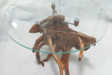 Unique handmade original design Natural Driftwood Tables