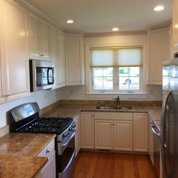 Interior Cabinet Transformation located in Belmont, MA