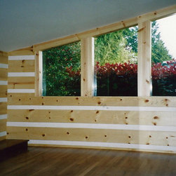 White Oak Flooring & Pine Walls - Hardwood Flooring