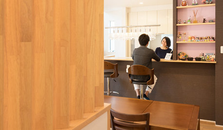 大切な人と会話も弾む。おしゃれで使いやすいバーカウンターのある家