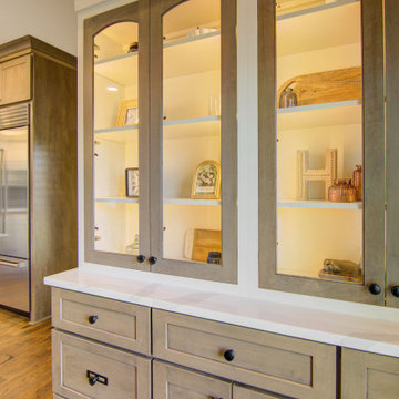 Collected Kitchen Remodel with Custom Seating + Layered Details