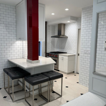 View of Kitchen from the Entry