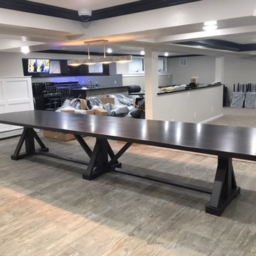 Contemporary Basement Remodel