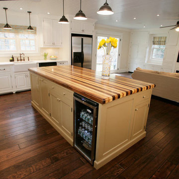 Kitchen Cabinetry Built ins and Barn Restoration