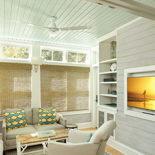 Ideas para salas de estar | Fotos de salas de estar verdes con paredes