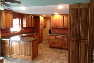 Example of a kitchen design in Other
