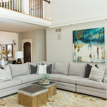Canal Winchester Home with Soft Tones and Natural Elements