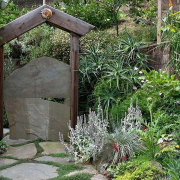 Stone Garden Gate in Lafayette, Ca.