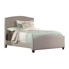 Hillsdale Kerstein Upholstered Full Panel Bed, Dove Gray