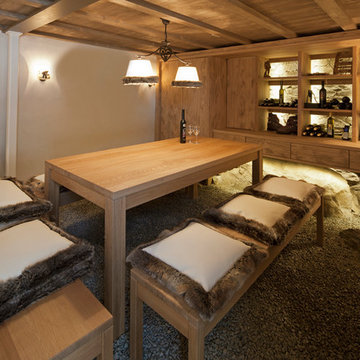 Weinkeller im modernen Landhausstil