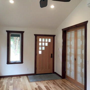Shoji to compliment contemporary entry