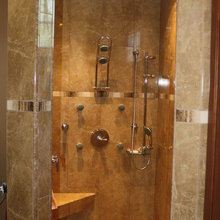 Kids bathroom shower