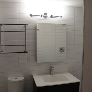 mid century bathroom remodel