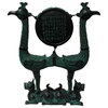 Chinese Oriental Green Bronze-ware Home Decor Display Hcs5538